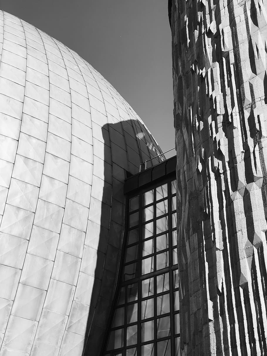 building, architecture, planetarium, dome, germany, berlin