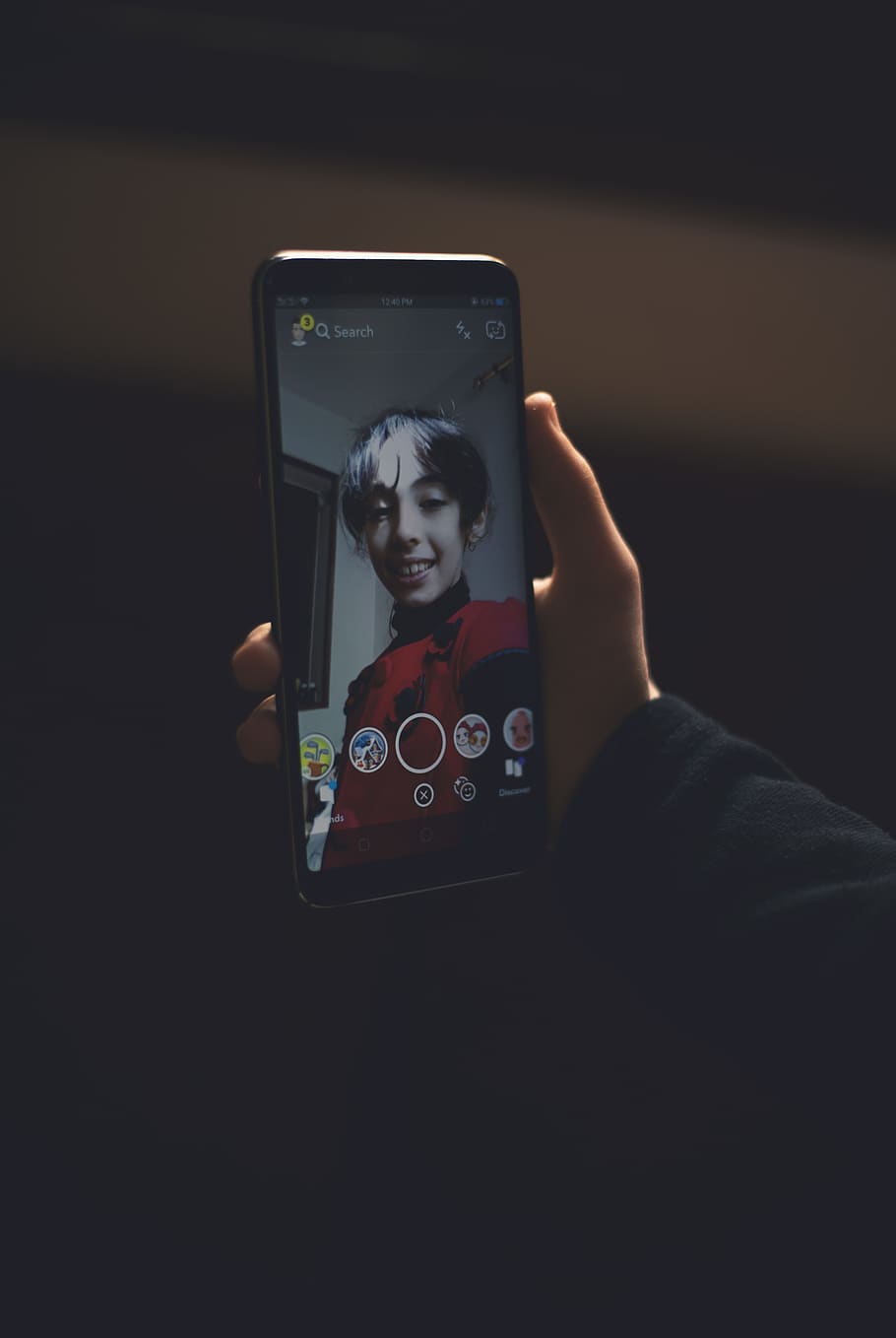 Person Holding Android Smartphone, beautiful, beauty, cute, electronics HD wallpaper