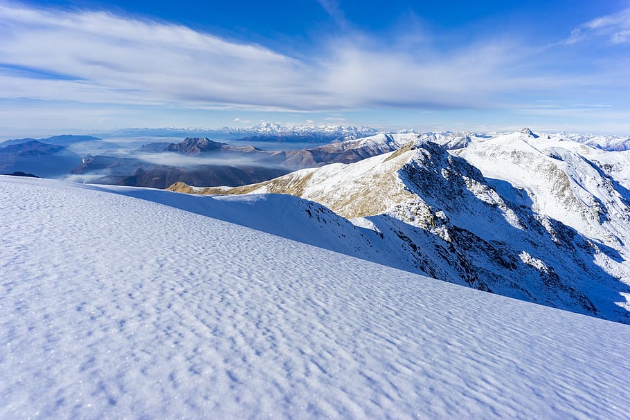 daylight, winter, snow, alp, mountain, cold temperature, scenics - nature HD wallpaper