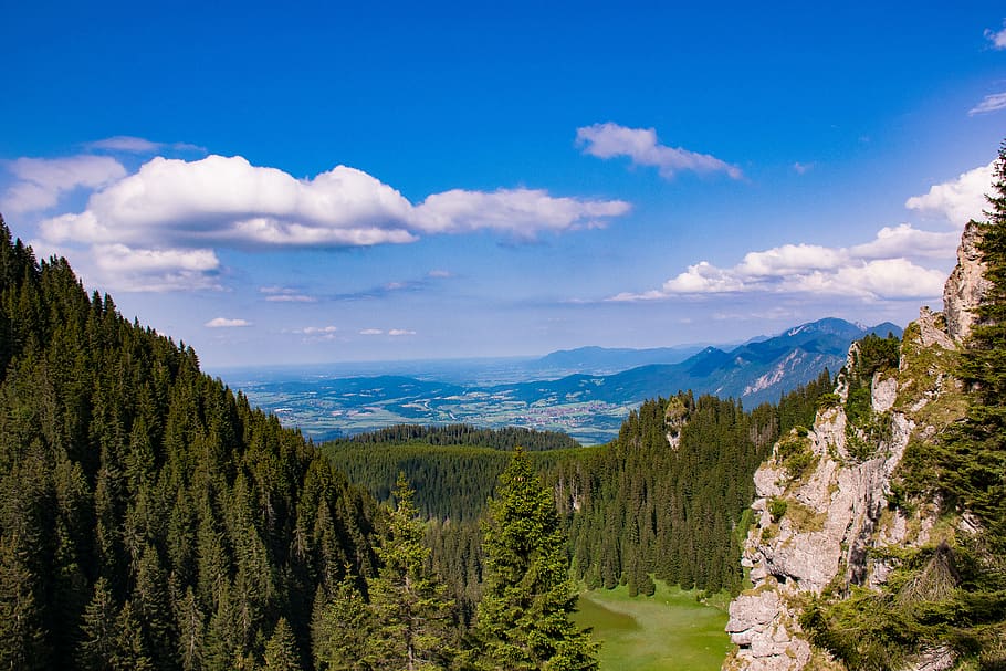 Mountain, clouds, daylight, HD wallpaper, landscape, nature, scenic HD wallpaper