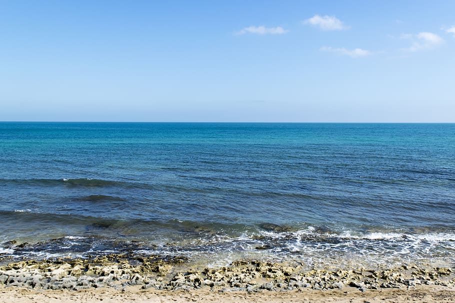 seashore, nature, outdoors, ocean, water, shoreline, beach, coast HD wallpaper