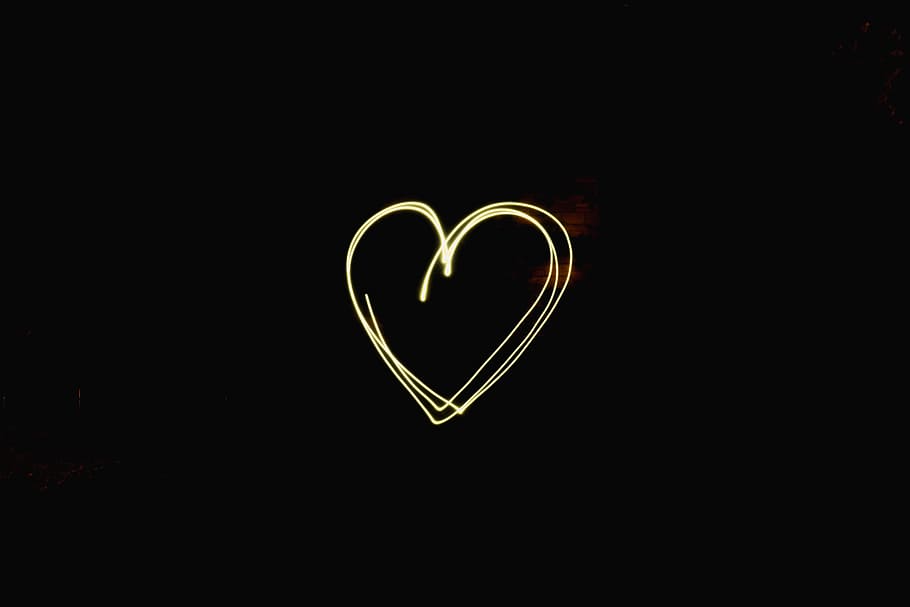 Heart Of Light Photo, Love, Valentines Day, positive emotion HD wallpaper