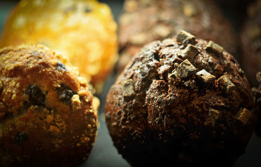 cookie, sweets, brownie, chocolate, raisins, triple chockolate HD wallpaper