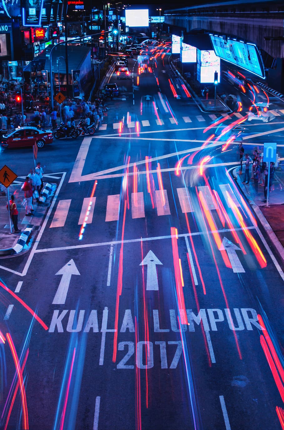 Kuala Lumpur 2017 road, car, vehicle, human, person, people, automobile