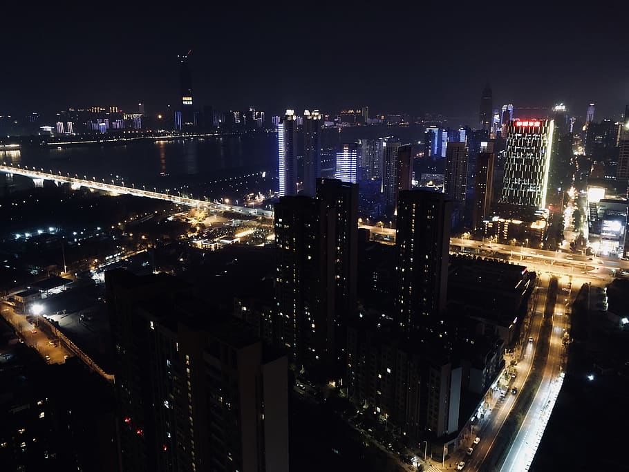 china, wuhan, city, architecture, building exterior, built structure HD wallpaper