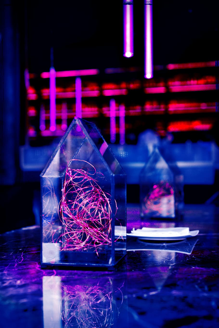 bar, indoors, illuminated, glass - material, no people, close-up HD wallpaper