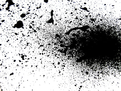 splatter, splattered, paint, spray, background, white, blob HD wallpaper