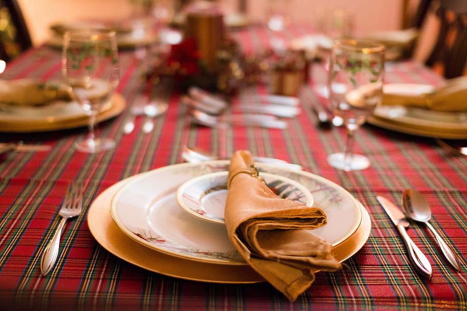 table, flatware, silverware, tableware, fork, tablecloth, cutlery HD wallpaper