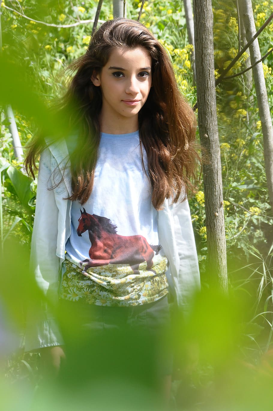 israel, plant, one person, young adult, leisure activity, front view HD wallpaper