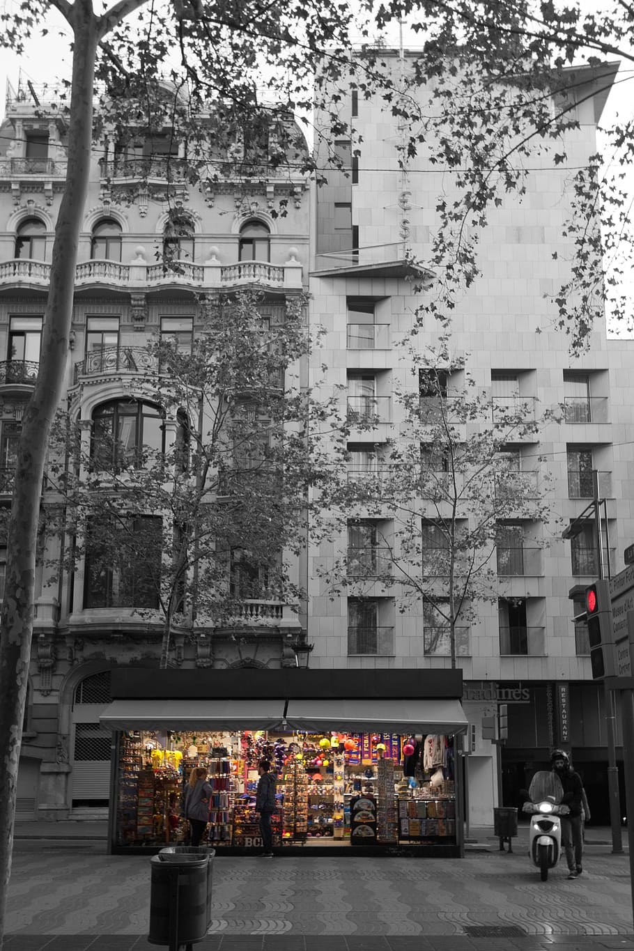 spain, barcelona, building exterior, architecture, built structure HD wallpaper