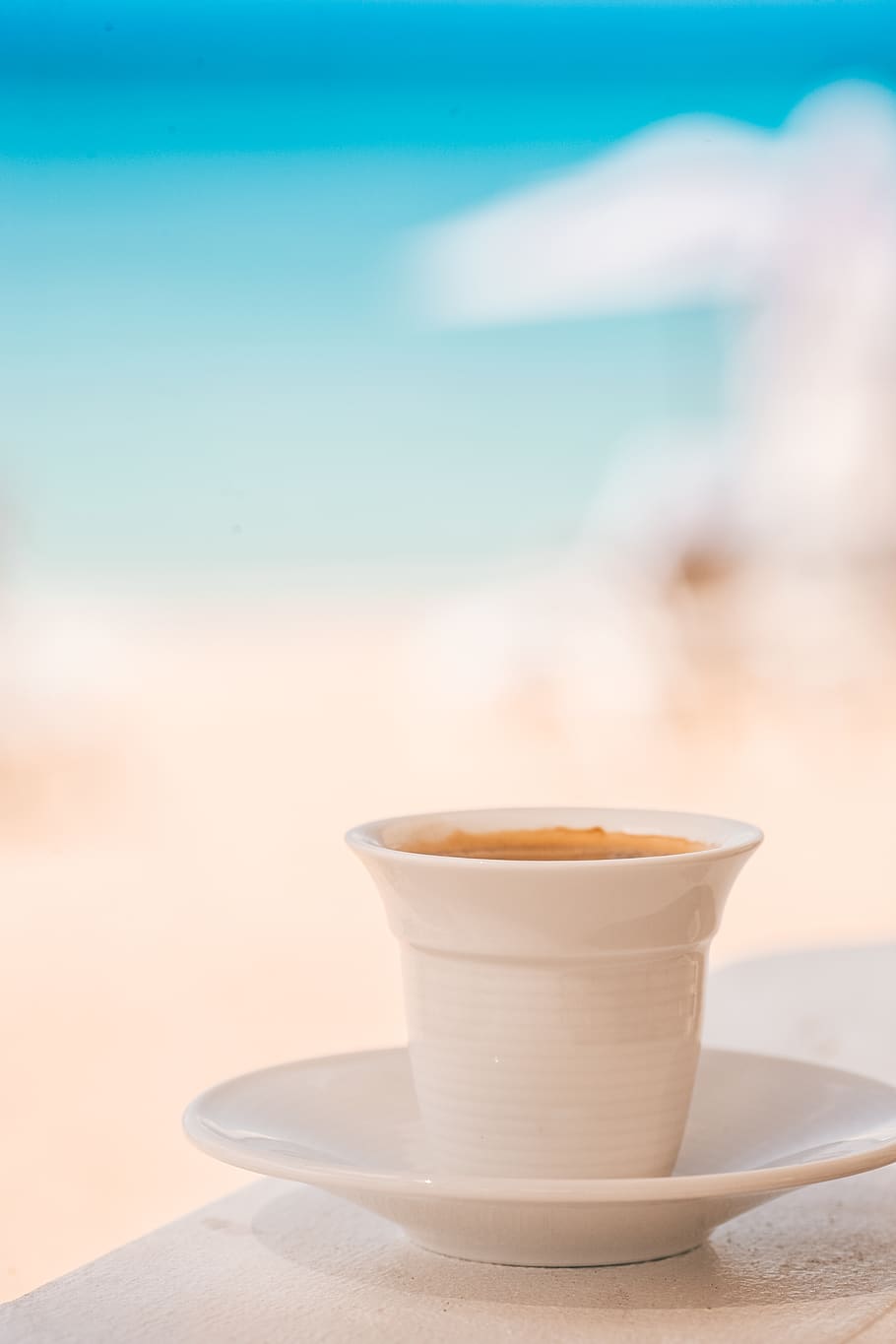 ceramic teacup with saucer, pottery, coffee cup, grand cayman HD wallpaper