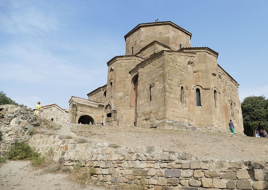 georgia, mtskheta, church, caucasus, unesco, christianity, tourism HD wallpaper