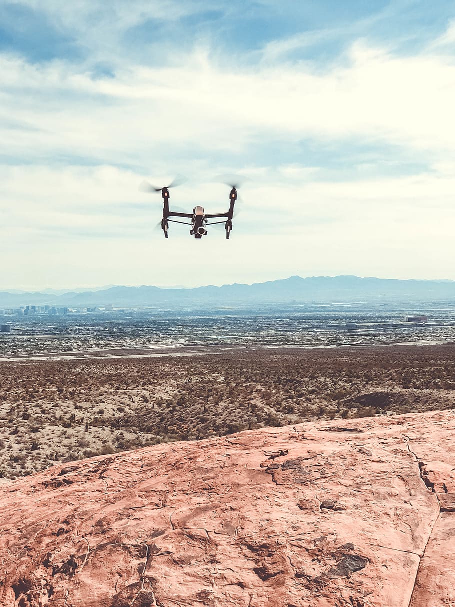 drone, camera, technology, flight, flying drone, dji, phantom HD wallpaper