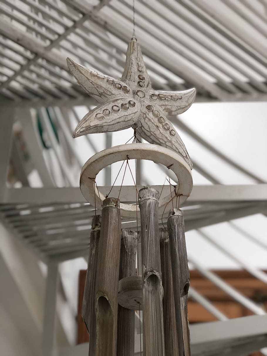 star, dream catcher, deco, low angle view, no people, focus on foreground HD wallpaper