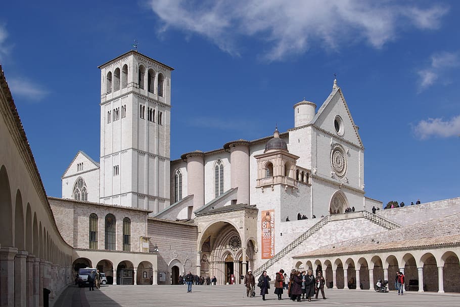 basilica, construction, architecture, building, urban, city HD wallpaper