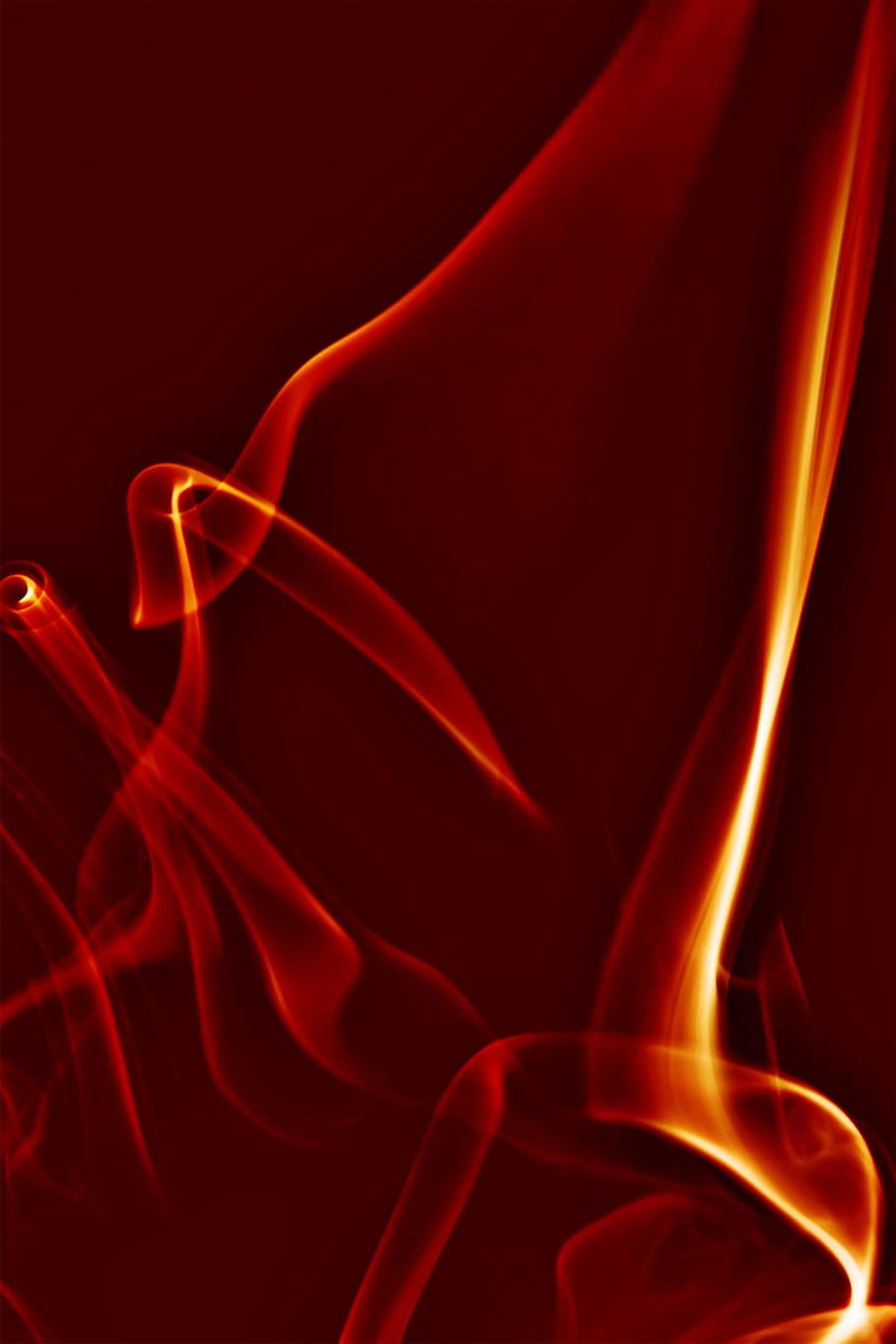 abstract, air, aroma, background, burning, curve, delicate HD wallpaper