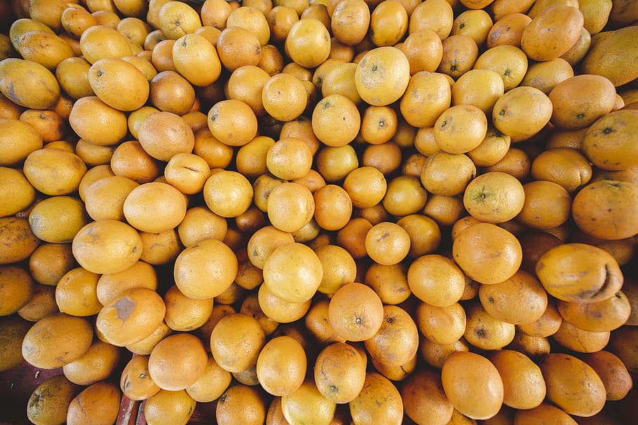 persimmon lot, food and drink, large group of objects, freshness HD wallpaper