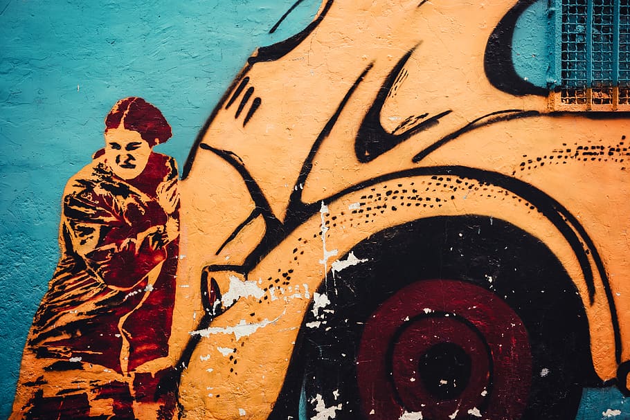 creativity, graffiti, no people, wall - building feature, art and craft HD wallpaper