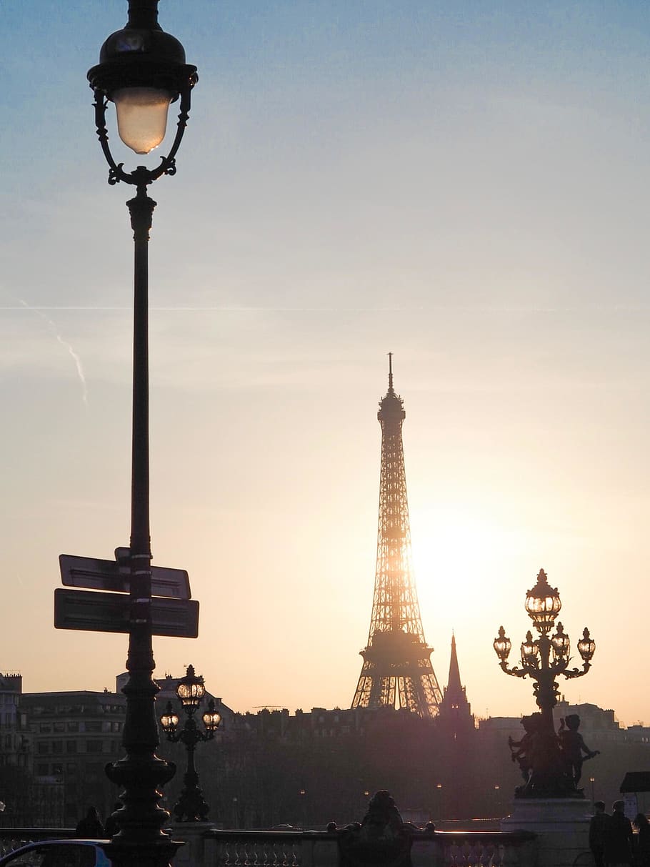 tower, lamp, lamp post, steeple, spire, building, architecture HD wallpaper