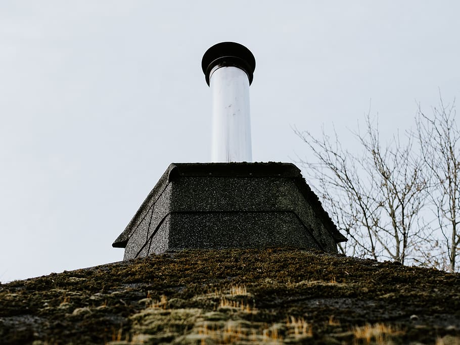 building, architecture, tower, beacon, lighthouse, moss, green HD wallpaper