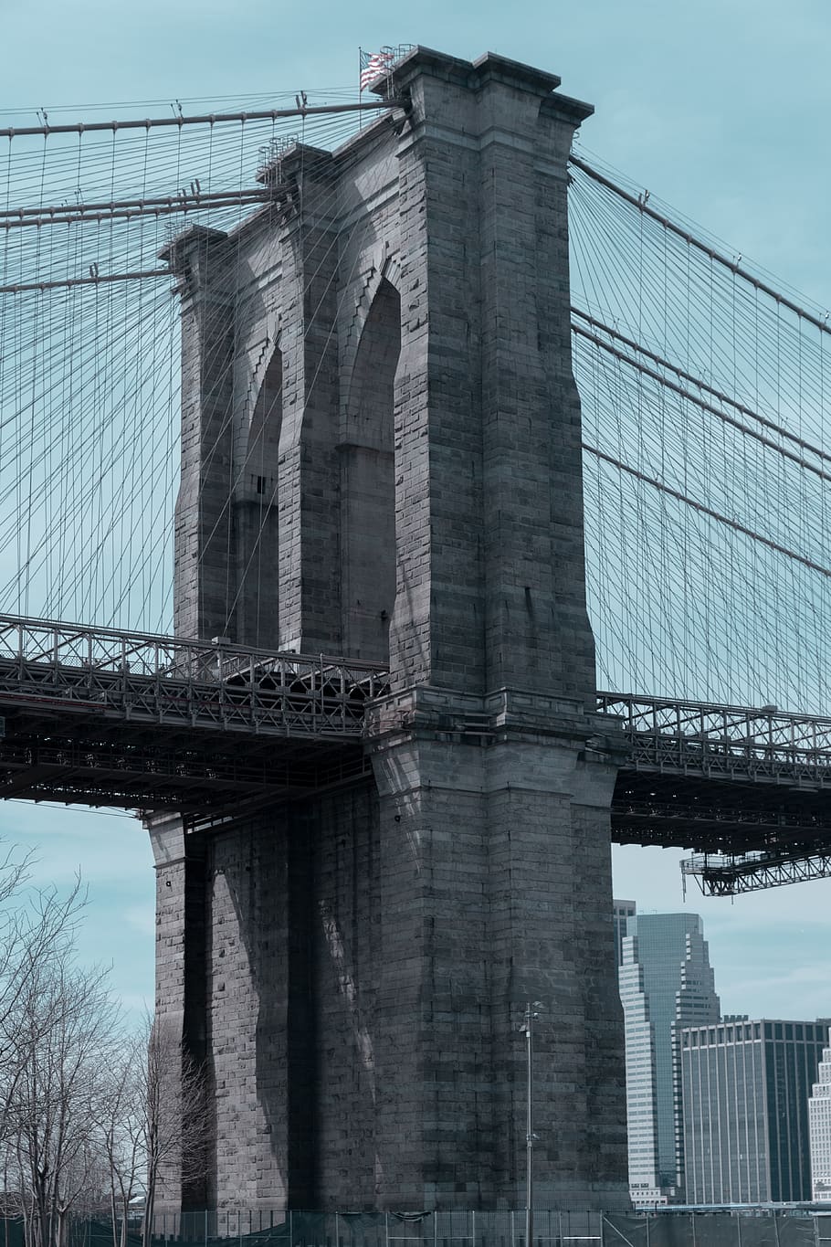 gray concrete bridge, architecture, built structure, connection HD wallpaper