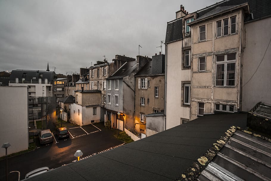 france, quimper, building exterior, architecture, built structure HD wallpaper