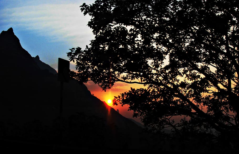 india, lonavala, sky, beautiful, sunset, bliss, wallpaper, mountain HD wallpaper