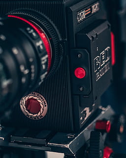black and red camera, electronics, digital camera, nashville HD wallpaper