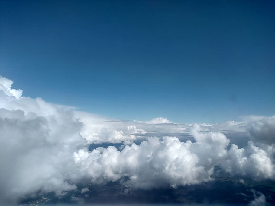 germany, berlin, sky, cloud, flight, cloud - sky, beauty in nature HD wallpaper