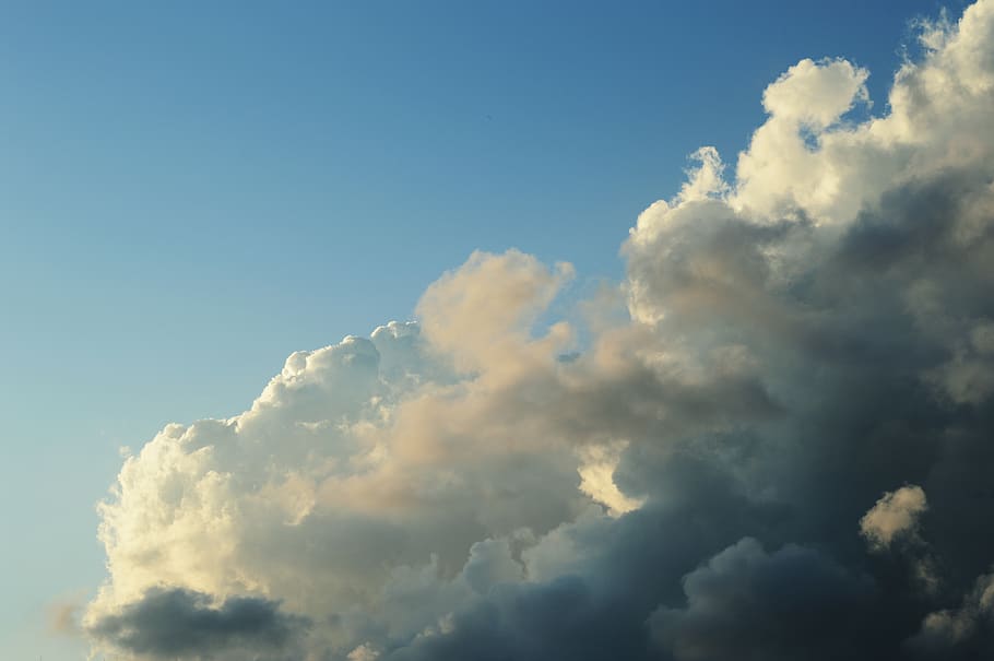 sky, clouds, sun, details, lush, high, view, landscape, cloud - sky HD wallpaper