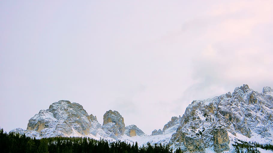 Icy mountain. Высокогорный морозный воздух.