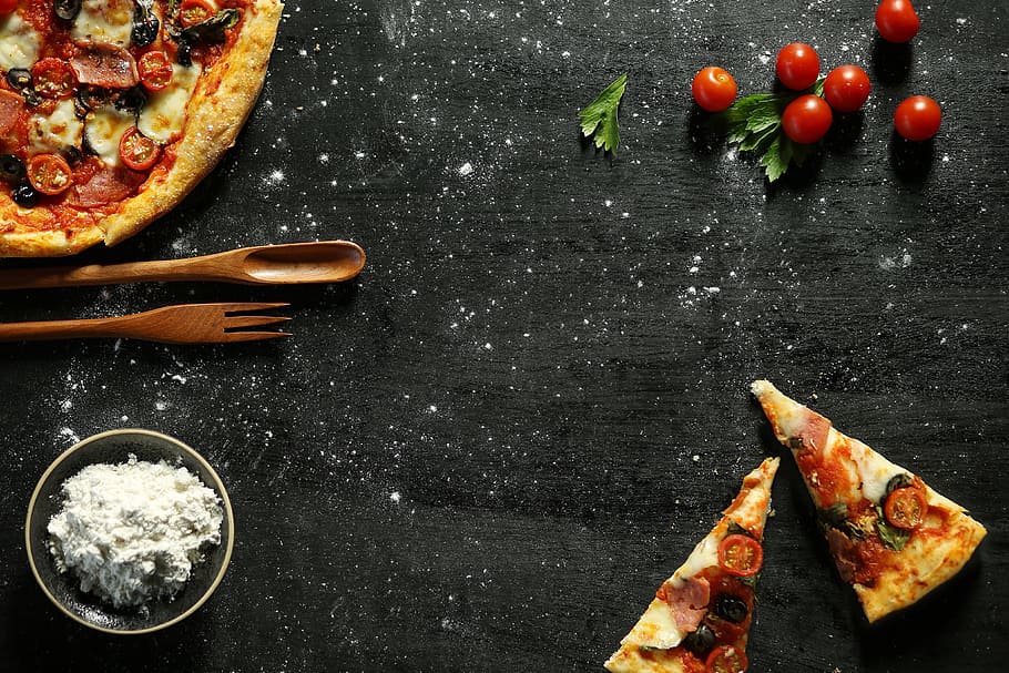 1920x415px | free download | HD wallpaper: Making Pizza, food and Drink ...