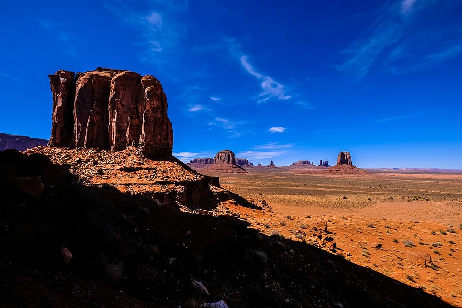 Arizona arches view, nature, outdoors, mesa, plateau, mountain HD wallpaper