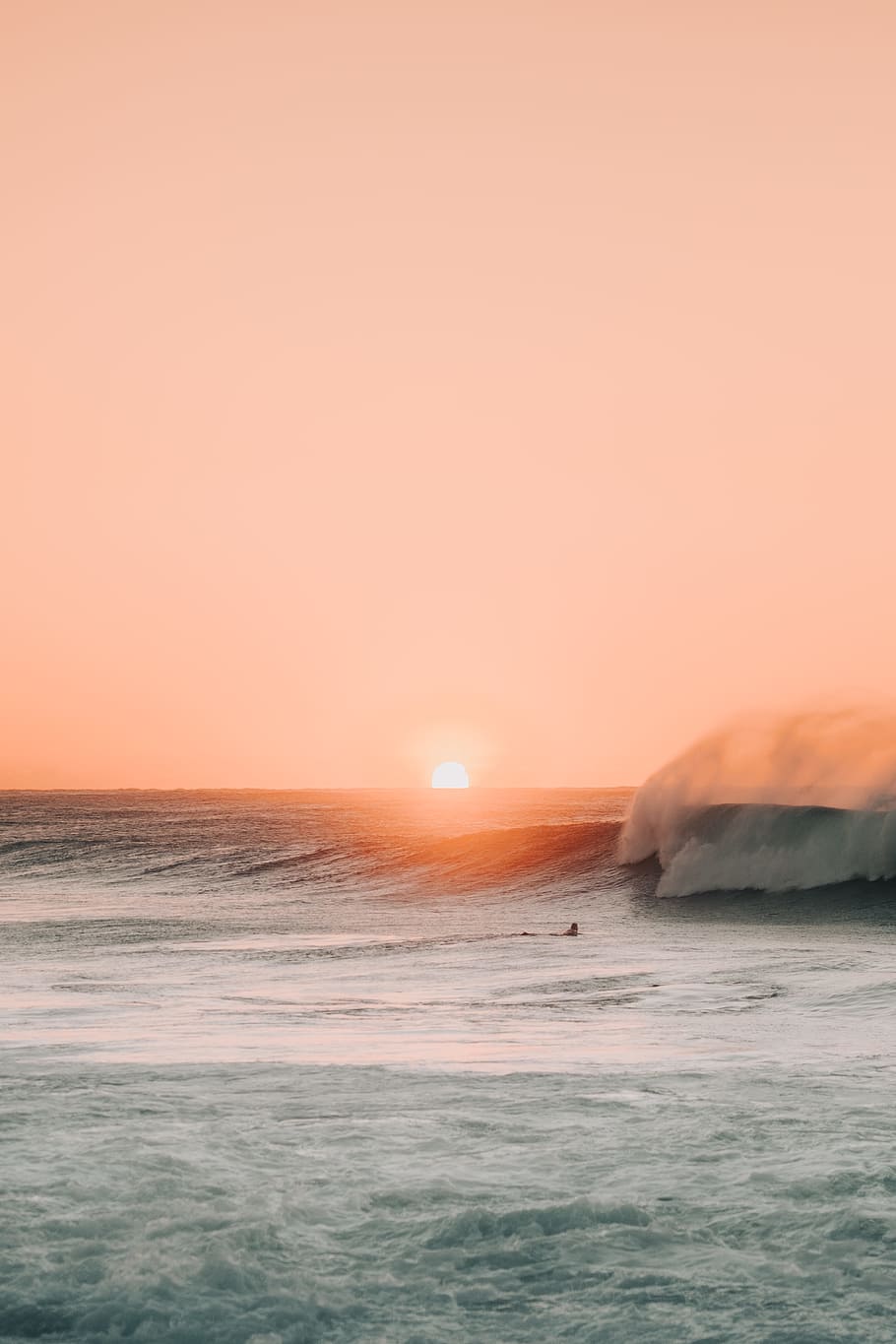 sea waves during golden hour, ocean, water, beach, shore, sunset HD wallpaper