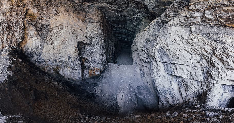 cave, caves, mountain, adventure, dark, people, stones, dirt HD wallpaper