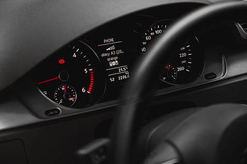 black instrument cluster panel, car, dash, dashboard, speed, speedometer HD wallpaper