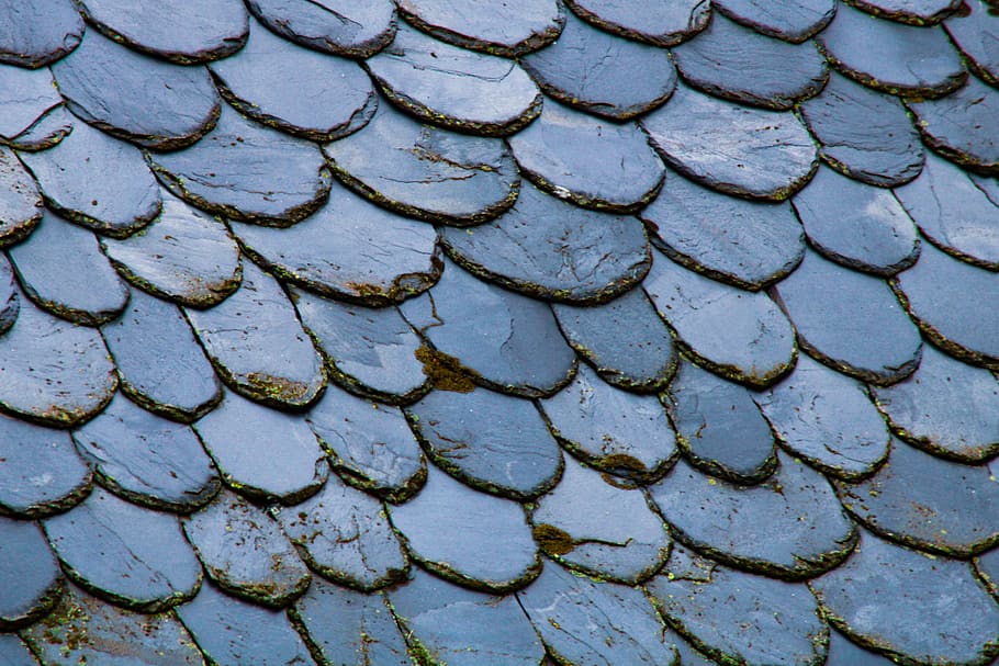 black shingle roofs, full frame, backgrounds, pattern, no people HD wallpaper