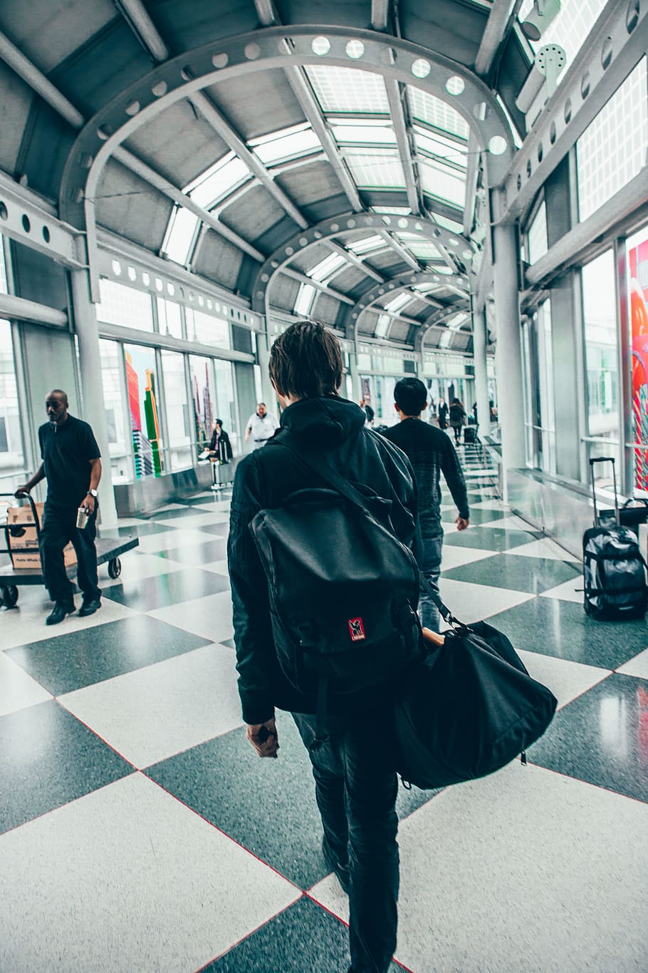 chicago, united states, o'hare, explore, airport, plane, chome HD wallpaper