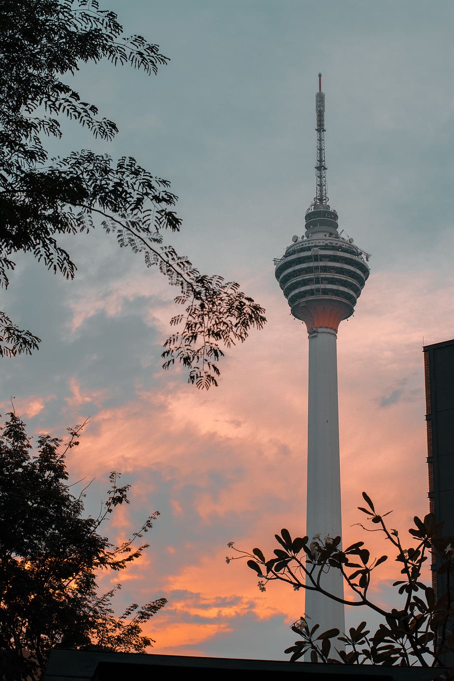 architecture, tower, building, spire, steeple, control tower HD wallpaper