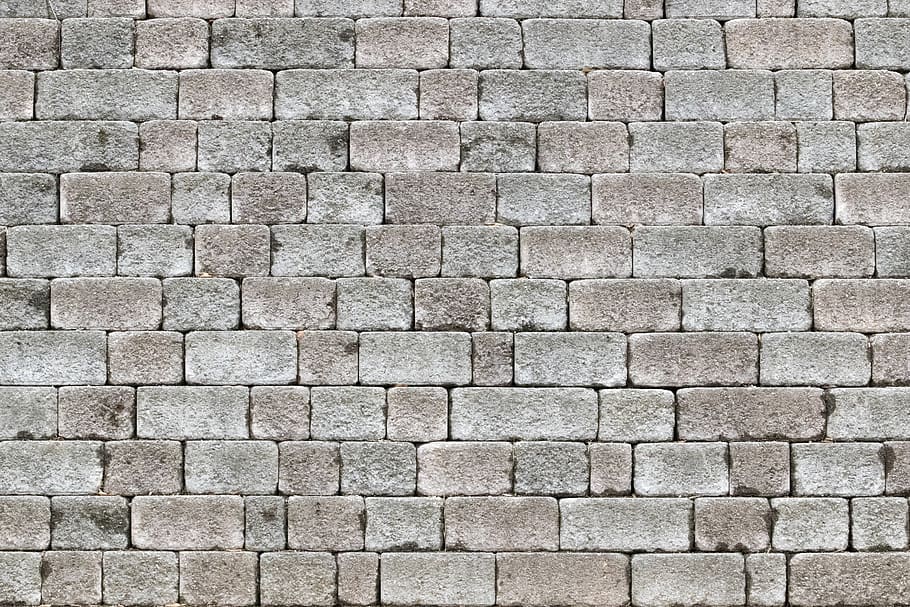 wall, tile, brick, pattern, style, surface, blocks, full frame HD wallpaper