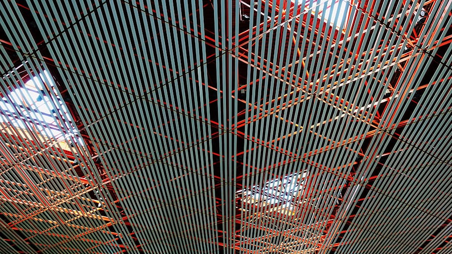 terminal 3, built structure, no people, low angle view, pattern HD wallpaper