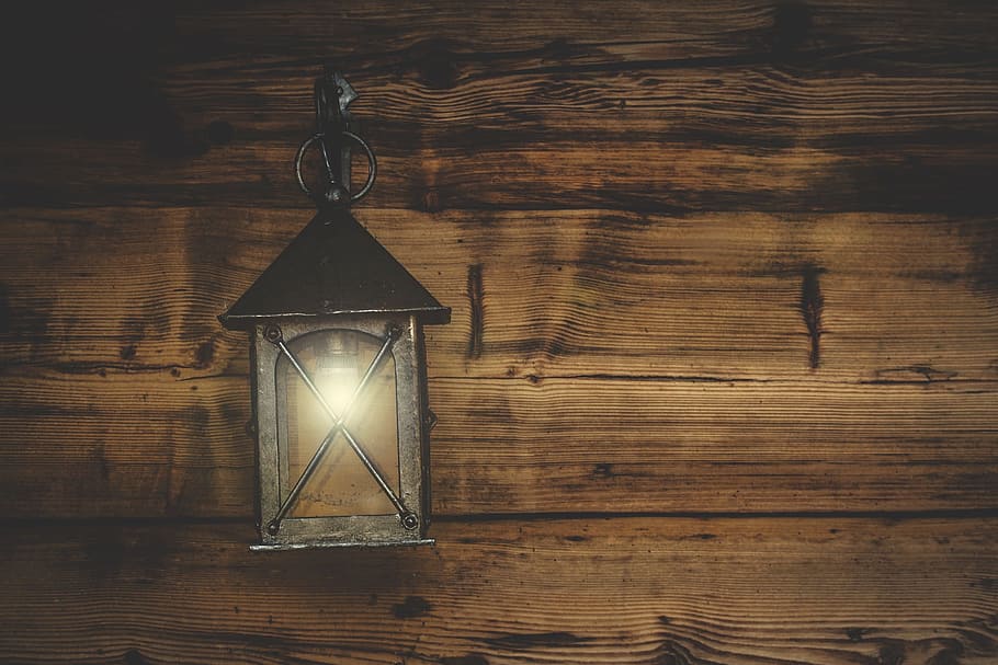 lantern, lamp, object, light, wood, wooden, texture, wood - material HD wallpaper