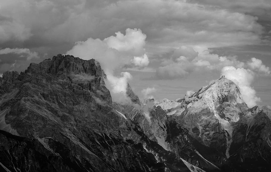 tall mountains, nature, outdoors, mountain range, peak, weather HD wallpaper