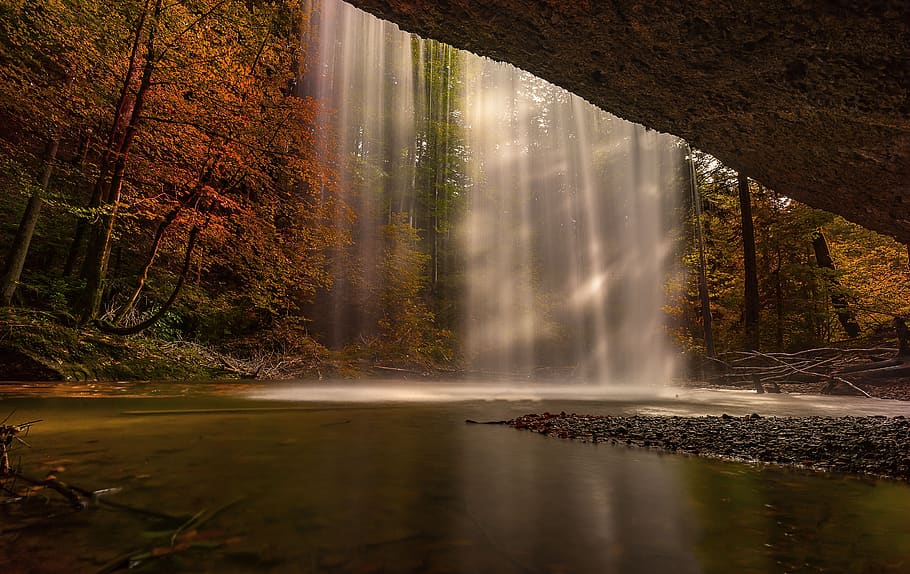 Forest Waterfall Wallpapers - Wallpaper Cave