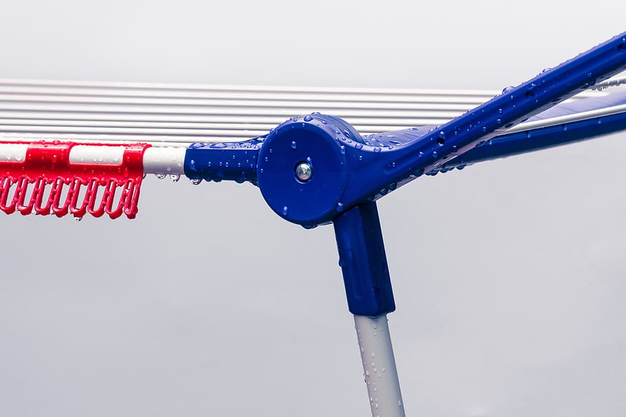 clothes drying rack, plastic, isolated, hang, wash, clothes line HD wallpaper
