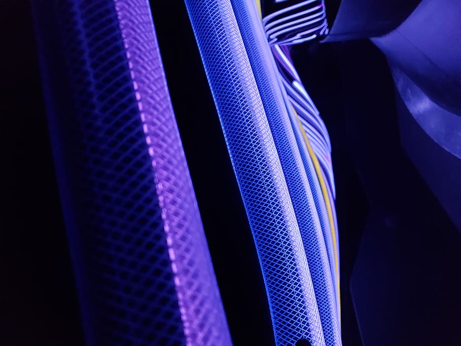 purple textile, close-up, indoors, pattern, blue, backgrounds HD wallpaper