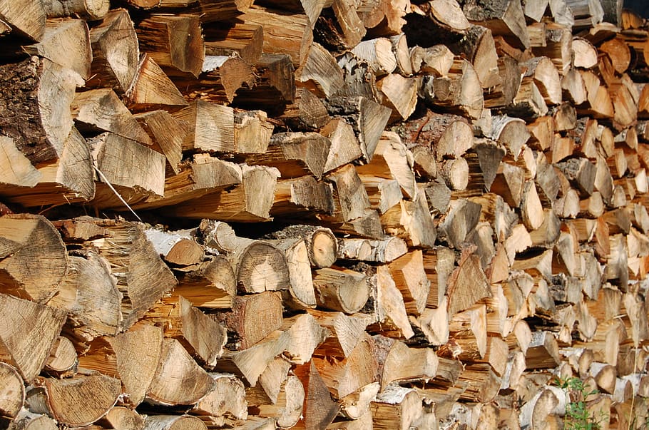 wood, full frame, backgrounds, log, timber, stack, wood - material HD wallpaper