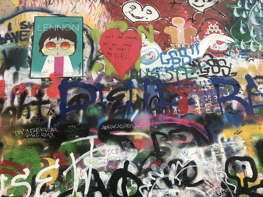 graffiti, art, mural, painting, wall, velkopřevorské nám. 490/1, HD wallpaper