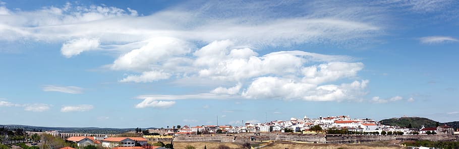 old, houses, sky, architecture, built structure, building exterior HD wallpaper