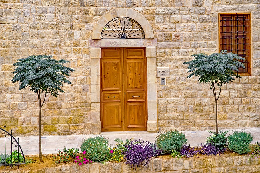 house, home, facade, wall, stone, old, ancient, architecture HD wallpaper